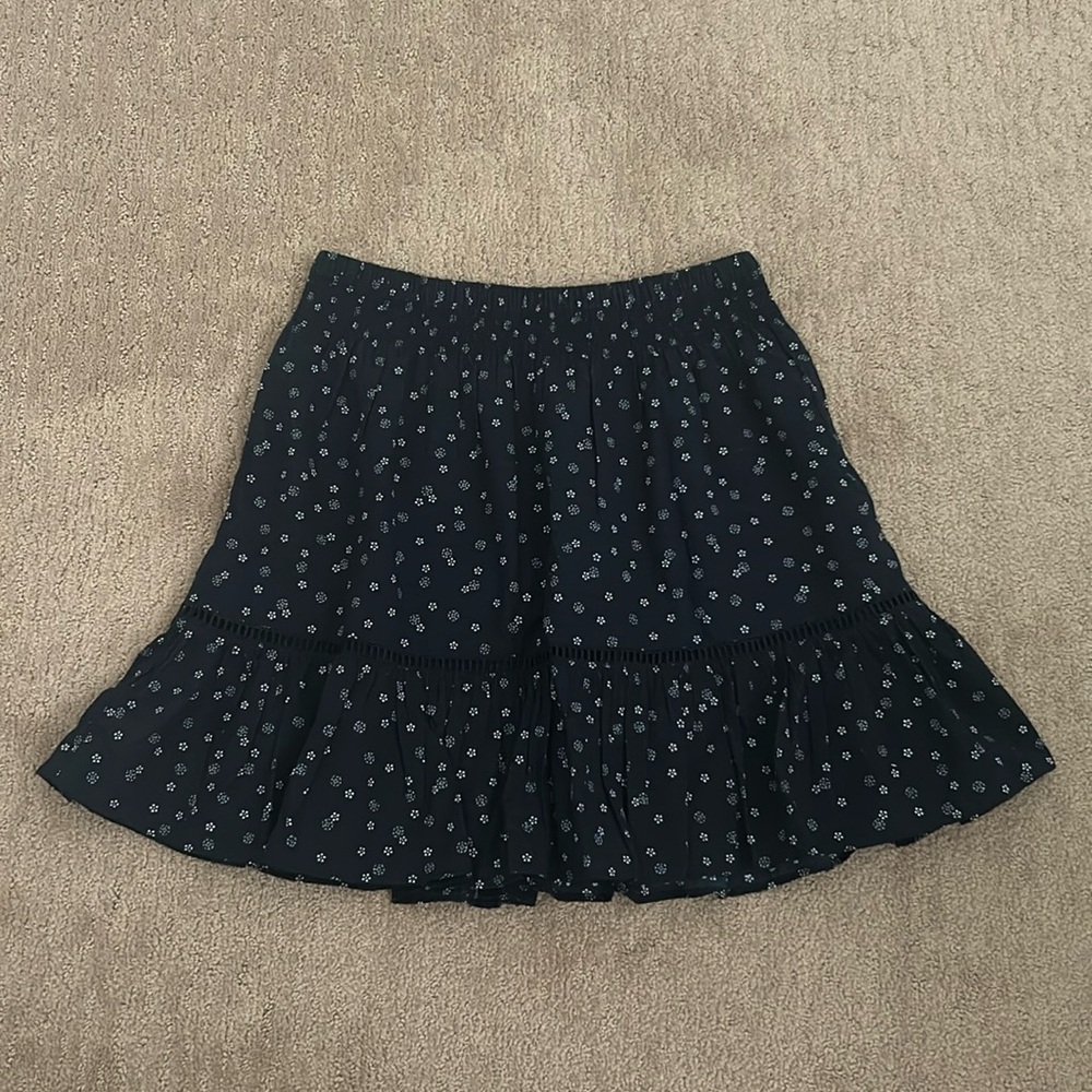 Madewell Navy Skirt